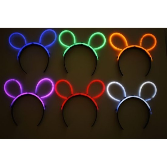 Glow Taç Fosforlu Taç Karışık Renk 12 Adet Glow Taç Fosforlu Taç Karışık Renk 12 Adet