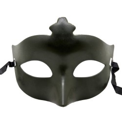 Haki Yeşil Renk Masquerade Kostüm Partisi Venedik B Maskesi
