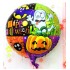 Halloween Örümcekli Kabaklı Folyo Bn 18 inç