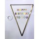 Happy Birthday To You Flama Bayrak Süs Happy Birthday To You Flama Bayrak Süs