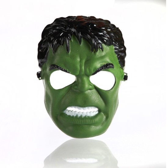 Yeşil Renk Süper Kahraman Dev Adam Hulk Maskesi Yeşil Renk Süper Kahraman Dev Adam Hulk Maskesi