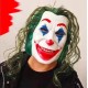 Joaquin Phoenix Joker Maskesi Yeşil Saçlı Joaquin Phoenix Joker Maskesi Yeşil Saçlı