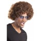 Kahve Renk Kıvırcık Afro Bonus Peruk Kahve Renk Kıvırcık Afro Bonus Peruk