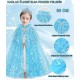 Karlar Ülkesi Elsa Frozen Mavi Pelerin – 80 cm Kar Desenli Çocuk Pelerini ( Taç Hariç ) Karlar Ülkesi Elsa Frozen Mavi Pelerin – 80 cm Kar Desenli Çocuk Pelerini ( Taç Hariç )