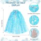 Karlar Ülkesi Elsa Frozen Mavi Pelerin – 80 cm Kar Desenli Çocuk Pelerini ( Taç Hariç ) Karlar Ülkesi Elsa Frozen Mavi Pelerin – 80 cm Kar Desenli Çocuk Pelerini ( Taç Hariç )