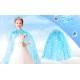 Karlar Ülkesi Elsa Frozen Mavi Pelerin – 80 cm Kar Desenli Çocuk Pelerini ( Taç Hariç ) Karlar Ülkesi Elsa Frozen Mavi Pelerin – 80 cm Kar Desenli Çocuk Pelerini ( Taç Hariç )