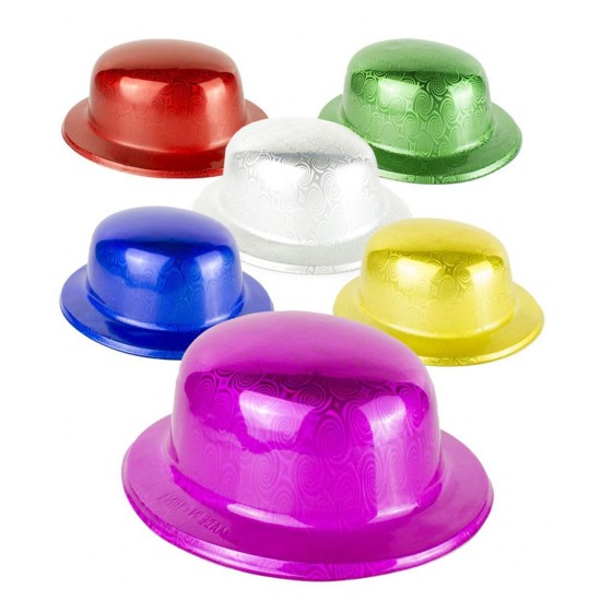 Kırmızı Renk Hologramlı Plastik Yuvarlak Melon 27x24 cm Kırmızı Renk Hologramlı Plastik Yuvarlak Melon 27x24 cm