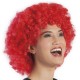 Kırmızı Renk Kıvırcık Afro Bonus Peruk Kırmızı Renk Kıvırcık Afro Bonus Peruk
