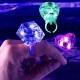 Kristal Tasarımlı Led Glow Işıklı 3 Modlu Mor Yüzük 3.5 x 5 cm Kristal Tasarımlı Led Glow Işıklı 3 Modlu Mor Yüzük 3.5 x 5 cm