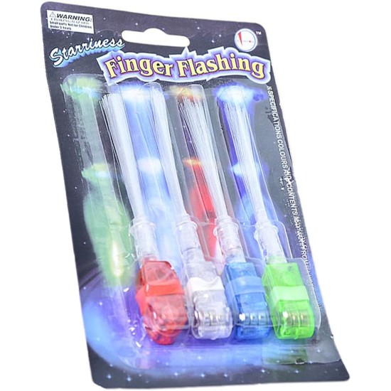 Led Işıklı Renkli Püsküllü Parmak Işığı 4 Renk 4 Adet Led Işıklı Renkli Püsküllü Parmak Işığı 4 Renk 4 Adet
