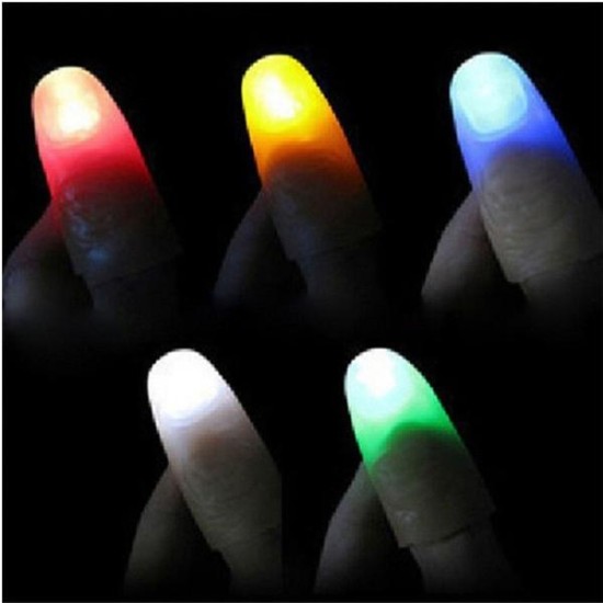 Led Işıklı Renkli Sihirli Parmak Işıklı Parmak Şaka Parmak 1 Adet Led Işıklı Renkli Sihirli Parmak Işıklı Parmak Şaka Parmak 1 Adet