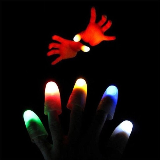 Led Işıklı Renkli Sihirli Parmak Işıklı Parmak Şaka Parmak 1 Adet Led Işıklı Renkli Sihirli Parmak Işıklı Parmak Şaka Parmak 1 Adet