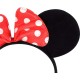Kırmızı Fiyonklu Minnie Mouse Taç Fare Tacı Kafa Bandı Kırmızı Fiyonklu Minnie Mouse Taç Fare Tacı Kafa Bandı