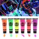 Neonlu Glow Parti Yüz Boyası 6 Renk 6 Adet Neonlu Glow Parti Yüz Boyası 6 Renk 6 Adet