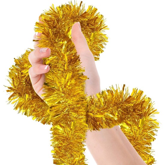 Parti İçin Sim Süs 2 Metre Uzunluk 8 cm Genişlik Altın Renk İthal Parti İçin Sim Süs 2 Metre Uzunluk 8 cm Genişlik Altın Renk İthal
