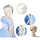 Platin Altın Dore Renk Karlar Ülkesi Elsa Frozen Peruğu Çocuk Boy Platin Altın Dore Renk Karlar Ülkesi Elsa Frozen Peruğu Çocuk Boy