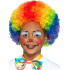 Rengarenk Kıvırcık Afro Peruk Bonus Saç 120 Gr