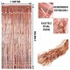 Rose Gold Püsküllü Kapı Perdesi - Parti, Bekarlığa Veda, Doğum Günü 1x2 m Rose Gold Püsküllü Kapı Perdesi - Parti, Bekarlığa Veda, Doğum Günü 1x2 m