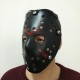 Siyah Renk Kırmızı Çizgili Tam Yüz Hokey Jason Maskesi Hannibal Maskesi Siyah Renk Kırmızı Çizgili Tam Yüz Hokey Jason Maskesi Hannibal Maskesi