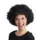 Siyah Renk Kıvırcık Afro Bonus Peruk Parti Peruğu Siyah Renk Kıvırcık Afro Bonus Peruk Parti Peruğu