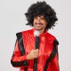 Siyah Renk Kıvırcık Afro Bonus Peruk Siyah Renk Kıvırcık Afro Bonus Peruk