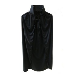 Sİyah Yakalı Pelerin - Vampir Pelerin - Dracula Pelerin 90 cm