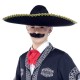 Sombrero Meksika Şapkası Mariachi Altın Şeritli Yetişkin Boy Sombrero Meksika Şapkası Mariachi Altın Şeritli Yetişkin Boy