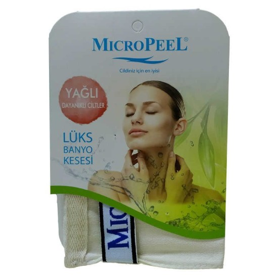 İpek Yağlı Cilt İçin Banyo Kesesi Beyaz 16X24 İpek Yağlı Cilt İçin Banyo Kesesi Beyaz 16X24
