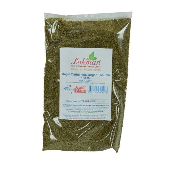 Isırgan Tohumu Doğal Öğütülmüş 100 Gr Paket Isırgan Tohumu Doğal Öğütülmüş 100 Gr Paket