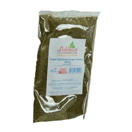 Isırgan Tohumu Doğal Öğütülmüş 100 Gr Paket Isırgan Tohumu Doğal Öğütülmüş 100 Gr Paket