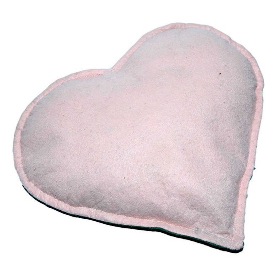 Kalp Desenli Doğal Kaya Tuzu Yastığı Yeşil - Pudra 2-3 Kg Kalp Desenli Doğal Kaya Tuzu Yastığı Yeşil - Pudra 2-3 Kg