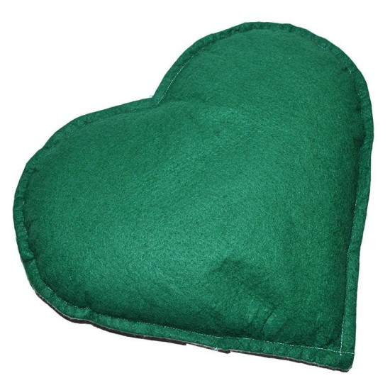 Kalp Desenli Doğal Kaya Tuzu Yastığı Yeşil - Pudra 2-3 Kg Kalp Desenli Doğal Kaya Tuzu Yastığı Yeşil - Pudra 2-3 Kg