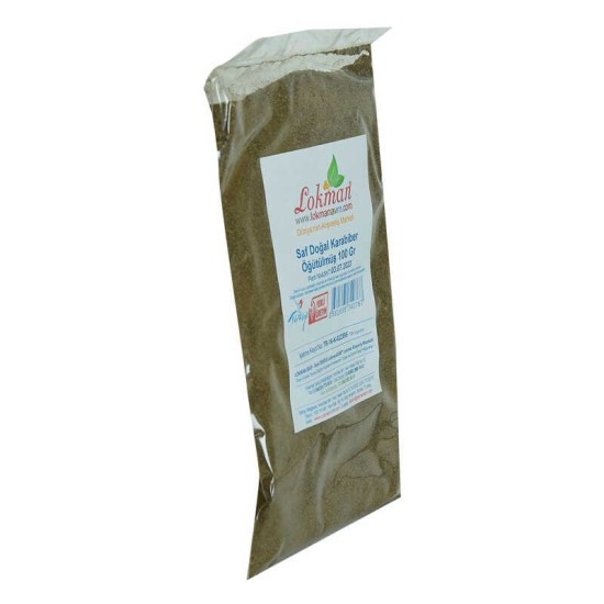 Karabiber Doğal Öğütülmüş Saf 100 Gr Paket Karabiber Doğal Öğütülmüş Saf 100 Gr Paket