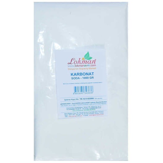 Karbonat Soda 1000 Gr Pkt Karbonat Soda 1000 Gr Pkt