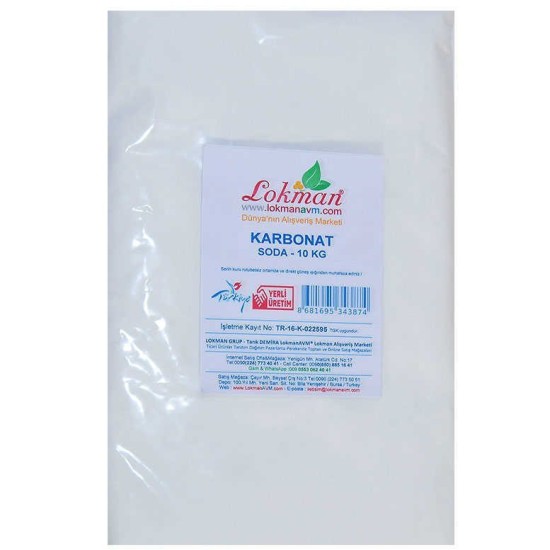 Karbonat Soda 10.000 Gr Paket Karbonat Soda 10.000 Gr Paket
