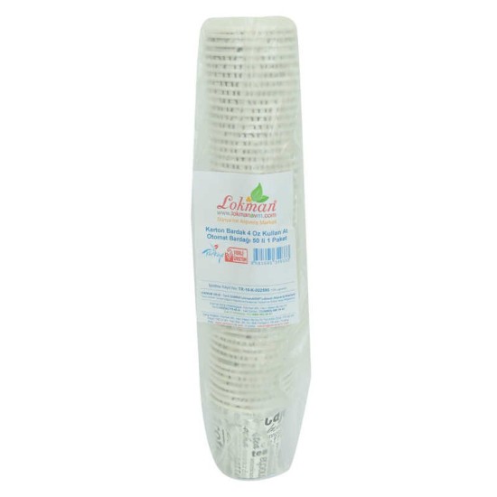 Karton Bardak 4 Oz Kullan At Çay Kahve Sıcak Kağıt Otomat Bardağı 50 li 1 Paket Karton Bardak 4 Oz Kullan At Çay Kahve Sıcak Kağıt Otomat Bardağı 50 li 1 Paket