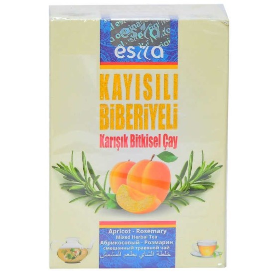 Kayısılı Biberiyeli Karışık sel Çay 45 Süzen Poşet Kayısılı Biberiyeli Karışık sel Çay 45 Süzen Poşet