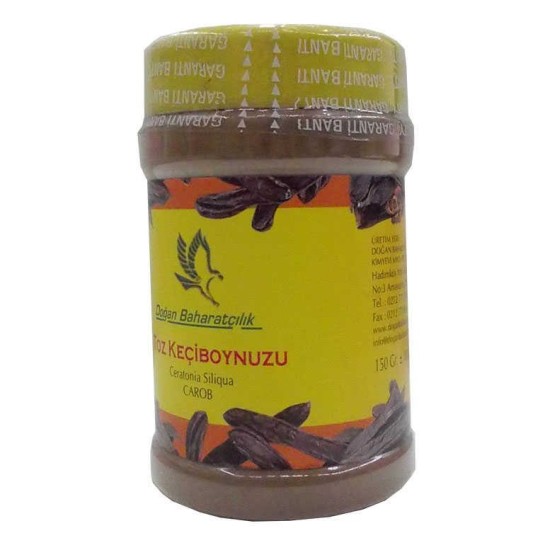 Keçiboynuzu Unu Harnup Unu Öğütülmüş Doğal Pet Şişe 150 Gr Keçiboynuzu Unu Harnup Unu Öğütülmüş Doğal Pet Şişe 150 Gr