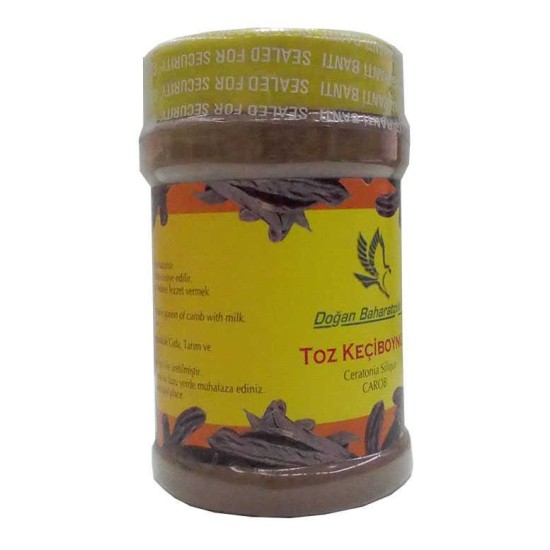 Keçiboynuzu Unu Harnup Unu Öğütülmüş Doğal Pet Şişe 150 Gr Keçiboynuzu Unu Harnup Unu Öğütülmüş Doğal Pet Şişe 150 Gr