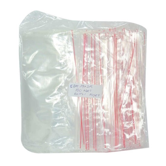 Kilitli Naylon Torba Poşet 19X25 Cm Şeffaf 100 Adet 1 Paket Kilitli Naylon Torba Poşet 19X25 Cm Şeffaf 100 Adet 1 Paket