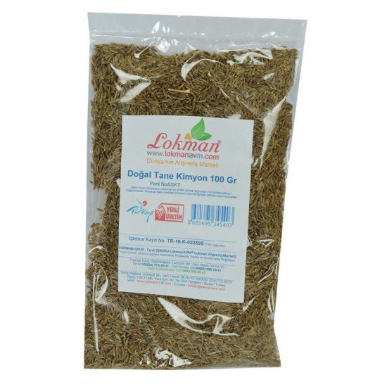 Kimyon Doğal Tane 100 Gr Paket Kimyon Doğal Tane 100 Gr Paket