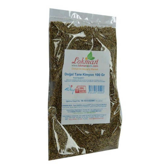 Kimyon Doğal Tane 100 Gr Paket Kimyon Doğal Tane 100 Gr Paket