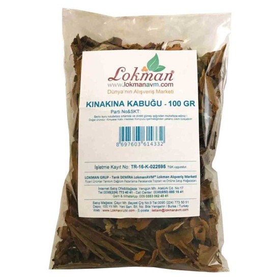 Kınakına Kabuğu 100 Gr Paket Kınakına Kabuğu 100 Gr Paket