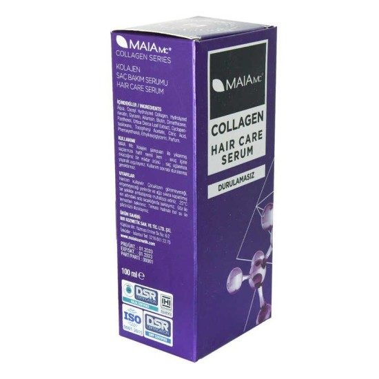 Kolajen Saç Bakım Serumu Durulamasız 100 ML Kolajen Saç Bakım Serumu Durulamasız 100 ML