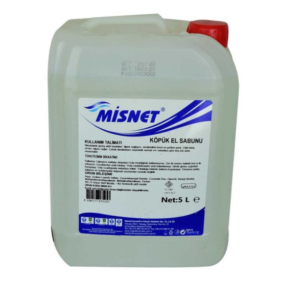 Köpük El Sabunu 5 Litre Köpük El Sabunu 5 Litre