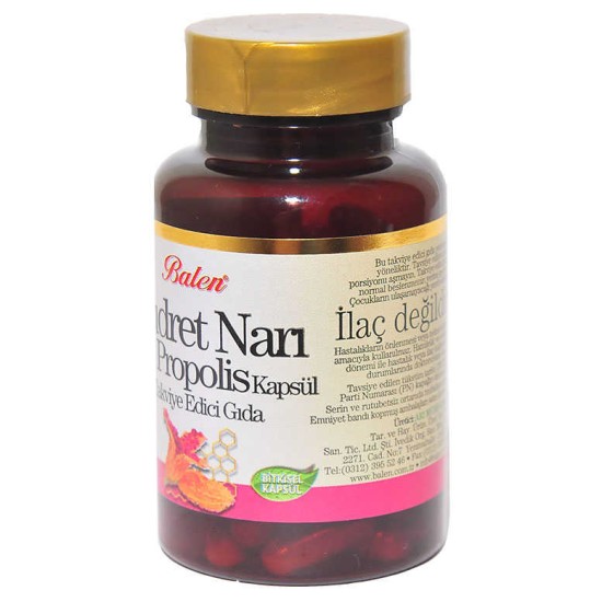 Kudret Narı Propolis 60 Kapsül Kudret Narı Propolis 60 Kapsül