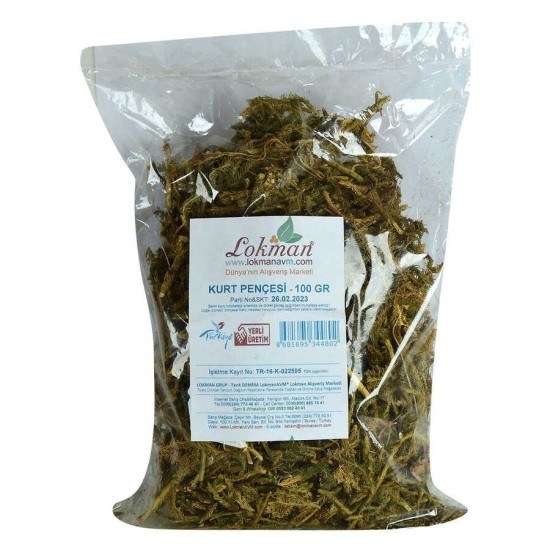 Kurt Pençesi Otu Doğal 100 Gr Paket Kurt Pençesi Otu Doğal 100 Gr Paket