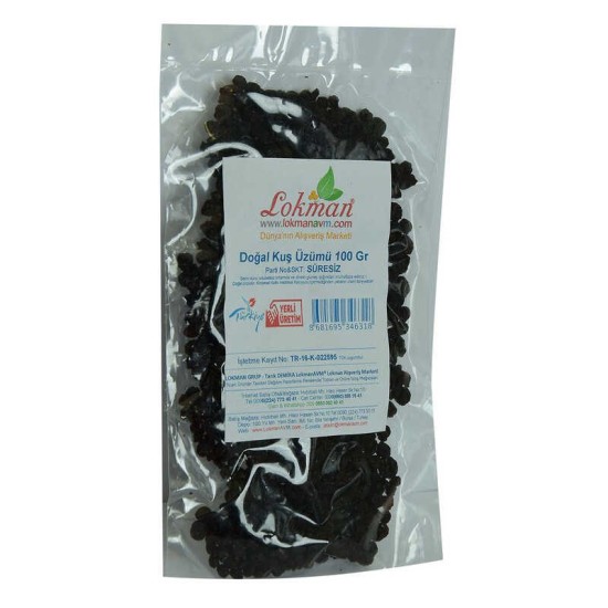 Kuş Üzümü Doğal 100 Gr Paket Kuş Üzümü Doğal 100 Gr Paket