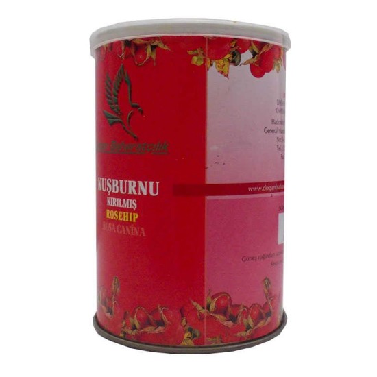 Kuşburnu Doğal Kırılmış 100 Gr Teneke Kutu Kuşburnu Doğal Kırılmış 100 Gr Teneke Kutu