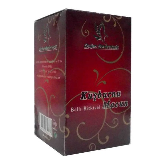 Kuşburnulu Ballı sel Karışım Cam Kavanoz 450 Gr Kuşburnulu Ballı sel Karışım Cam Kavanoz 450 Gr